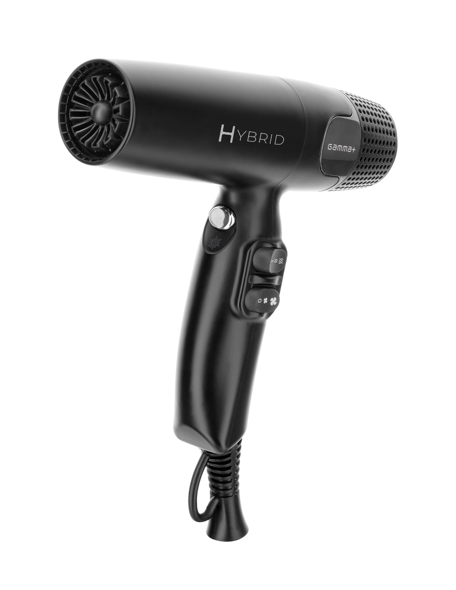 Gamma+ Hybrid Fön Svart
