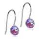 Blomdahl Örhänge N.T Pendant Bezel Shiny Violet 5mm ( G ) 