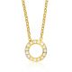 Blomdahl Halsband G.T Brilliance Puck Hollow Crystal