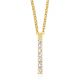 Blomdahl Halsband G.T Brilliance Straight Crystal 