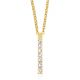 Blomdahl Halsband G.T Brilliance Straight Crystal 