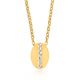 Blomdahl Halsband G.T Brilliance Oval Crystal 