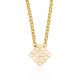 Blomdahl Halsband G.T Brilliance Square Crystal 