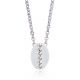Blomdahl Halsband S.T Brilliance Oval Crystal 
