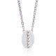 Blomdahl Halsband S.T Brilliance Oval Crystal 