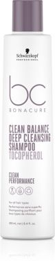 Schwarzkopf BC Clean Balance Deep Cleansing Shampoo 250ml