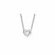 Blomdahl Halsband S.T Brilliance Heart Hollow Crystal 