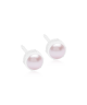 Blomdahl Örhänge M.P Bezel Pearl Light Rose 6MM ( B ) 