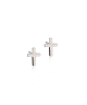 Blomdahl Örhänge N.T Brilliance Cross 8mm Crystal ( K )