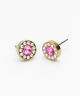 Blomdahl Örhänge G.T Brilliance Halo Crystal/Rose 8MM ( K )