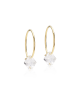 Blomdahl Örhänge G.T Ear Ring 14mm Bicone Crystal 6mm ( D ) 