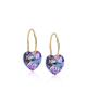 Blomdahl Örhänge G.T Ear Ring 14mm Heart Lilac 10mm ( D )