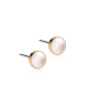 Blomdahl Örhänge G.T Bezel Pearl 6 & 8mm