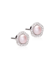 Blomdahl Örhänge S.T Brilliance Fancy Pearl Crystal / Light Rose 8mm ( M )