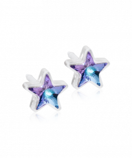 Blomdahl Örhänge M.P Star Lilac Shimmer 6mm ( B )