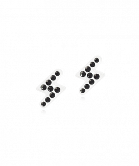 Blomdahl Örhänge M.P Brilliance Flash Jet 8mm ( D )