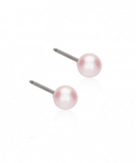 Blomdahl Örhänge N.T Pearl Light Rose 4mm/5mm ( C )