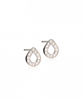 Blomdahl Örhänge N.T Brilliance Drop Hollow Crystal 8mm ( K )