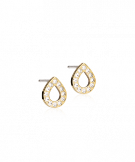 Blomdahl Örhänge G.T Brilliance Drop Hollow Crystal 8mm ( L )