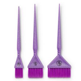 My Professional Lavender Glitter Tint Brush Set