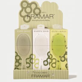 Framar Detangle Brush Display Extra Dirty 9-pack