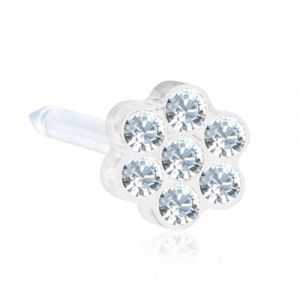 Blomdahl M.P Daisy Crystal 5mm