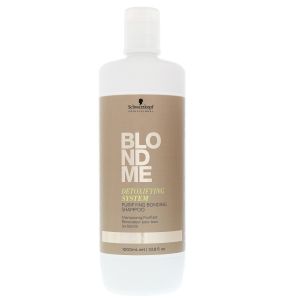 Schwarzkopf BlondMe Detoxifying System Purifying Bonding Shampoo 1000ml