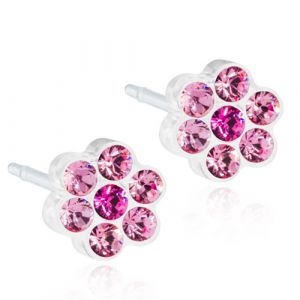 Blomdahl Örhänge M.P Daisy Light Rose/Rose 5mm ( B ) 