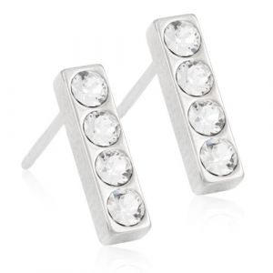 Blomdahl Örhänge N.T Brilliance Straight Crystal 10mm ( J ) 