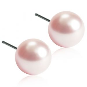 Blomdahl Örhänge N.T Pearl Light Rose 