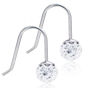 Blomdahl Örhänge N.T Mini Pendant White 6mm ( E ) 