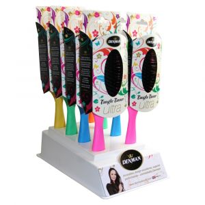 Denman Tangle Tamer Ultra Ställ ROSA 8-pack