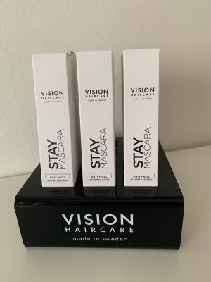Vision Stay Mascara 12 stycken + Plexiställ 
