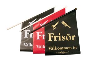 Flagga Frisör 