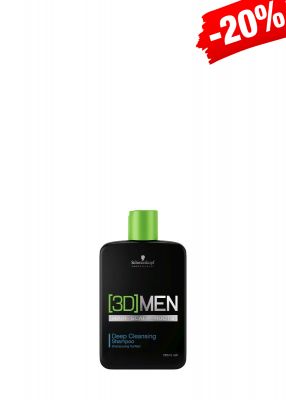 Schwarzkopf 3D Men Cleansing Shampoo
