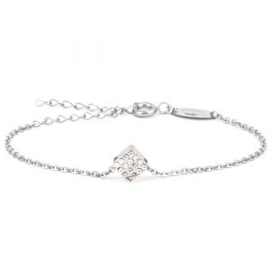 Blomdahl Armband S.T Brilliance Square Crystal 