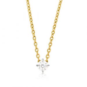 Blomdahl Halsband G.T Tiffany CZ White 5mm 