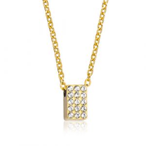 Blomdahl Halsband Brilliance Oblong G Crystal  