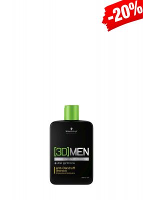 Schwarzkopf 3D Men Anti Dandruff Shampoo