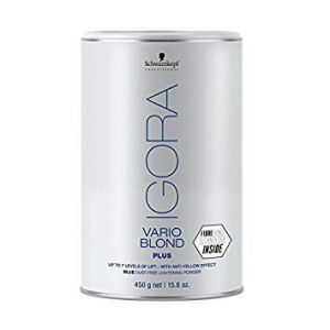 Schwarzkopf Igora Vario Blond Plus 450g ( Blå pulver )