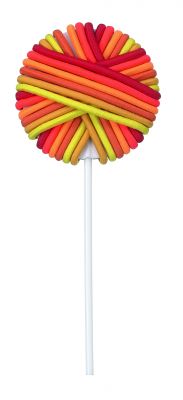 Hårsnoddar Lollipop LTD Edition GUL 