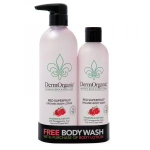 DermOrganic Bath & Body Duo Pack Red Superfruit 