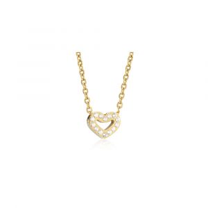 Blomdahl Halsband G.T Brilliance Heart Hollow Crystal 