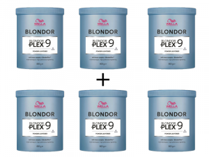 Wella Blondor Plex 9 800g ( 3 + 3)