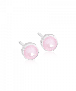 Blomdahl Örhänge M.P Bezel Soft Rose 6mm ( B )
