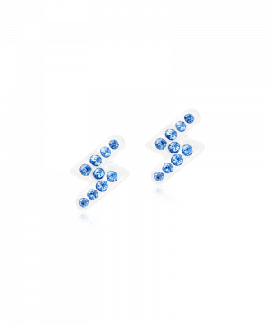 Blomdahl Örhänge M.P Brilliance Flash Sapphire 8mm ( D )