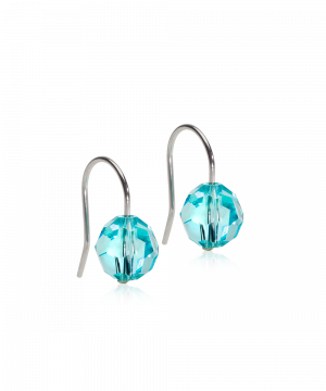 Blomdahl Örhänge N.T Bead Pendant Aquamarine 8mm ( E ) 