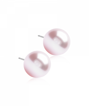Blomdahl Örhänge N.T Pearl Light Rose 12mm ( D )