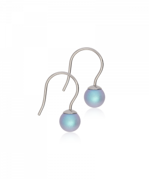 Blomdahl Örhänge N.T Pearl Mini Pendant Rainbow Shimmer 6mm ( D )