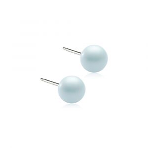 Blomdahl Örhänge N.T Pearl Pastel Blue 6mm ( C ) 